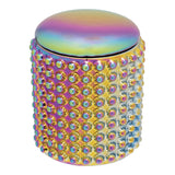 Fujima Spectrum Dotted Ceramic Stash Jar - 4"