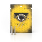 HOLLOW QUARTZ PILLARS WITH HOLES (2PK)