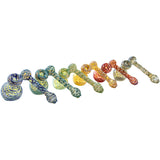 LA Pipes "Colored Sidecar" Fumed Sidecar Bubbler Pipe (Various Colors)