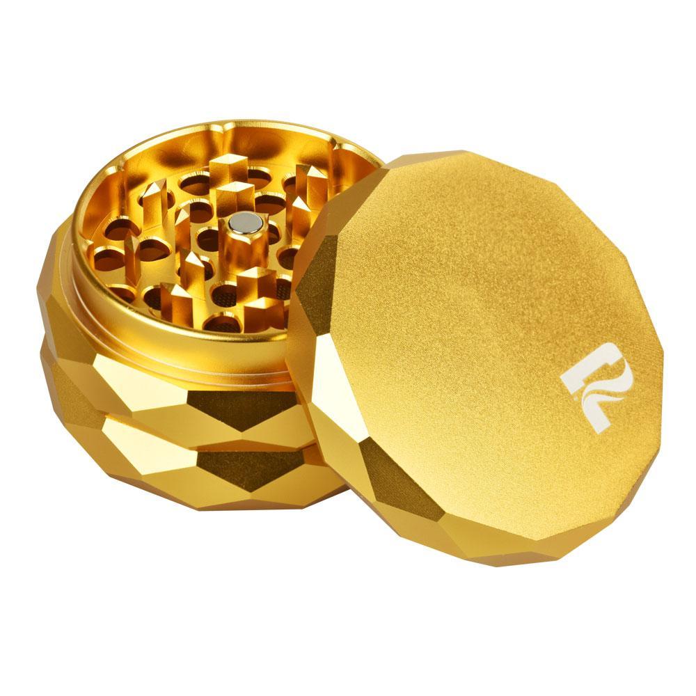 Pulsar Diamond Faceted Aluminum Herb Grinder