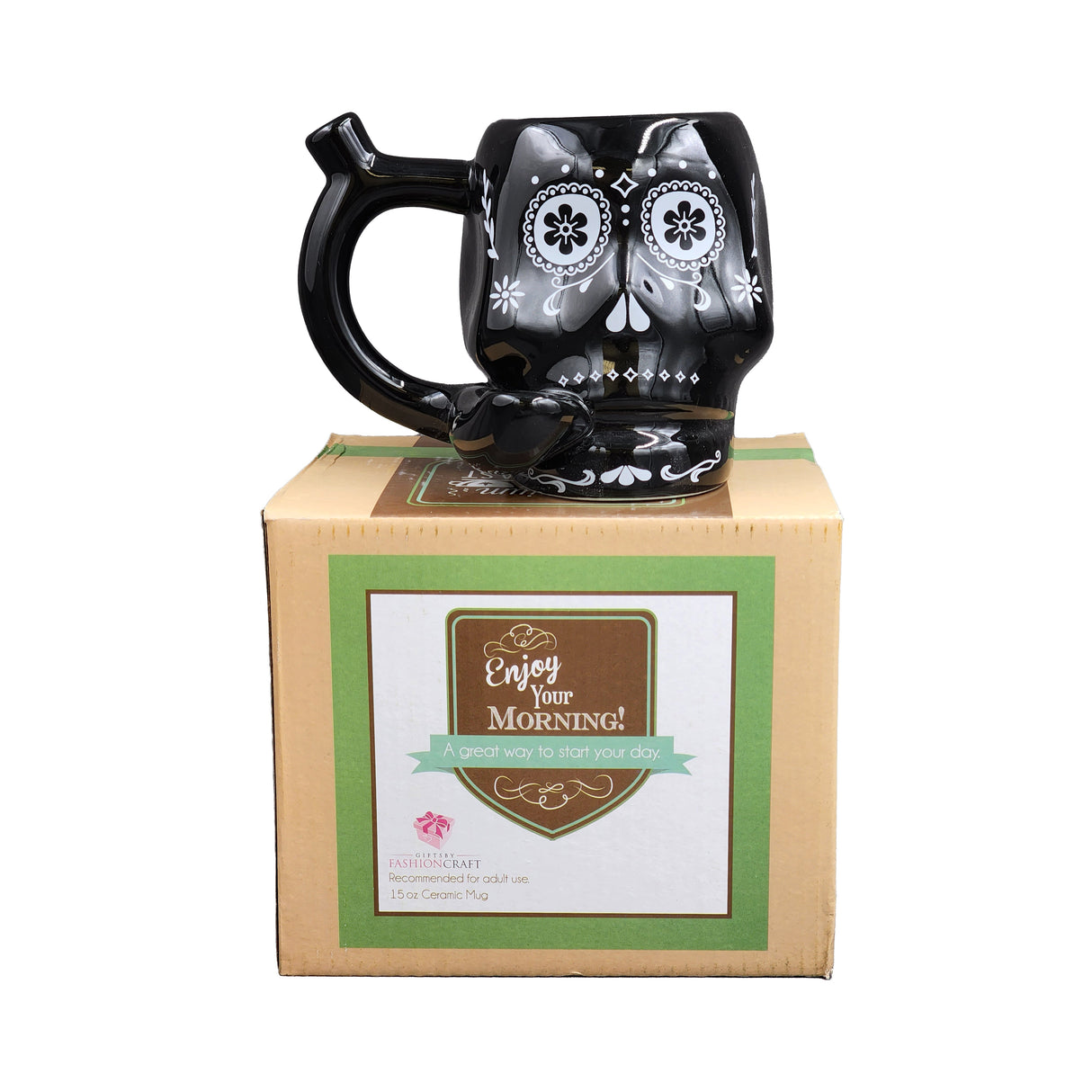 Skull roast & toast mug