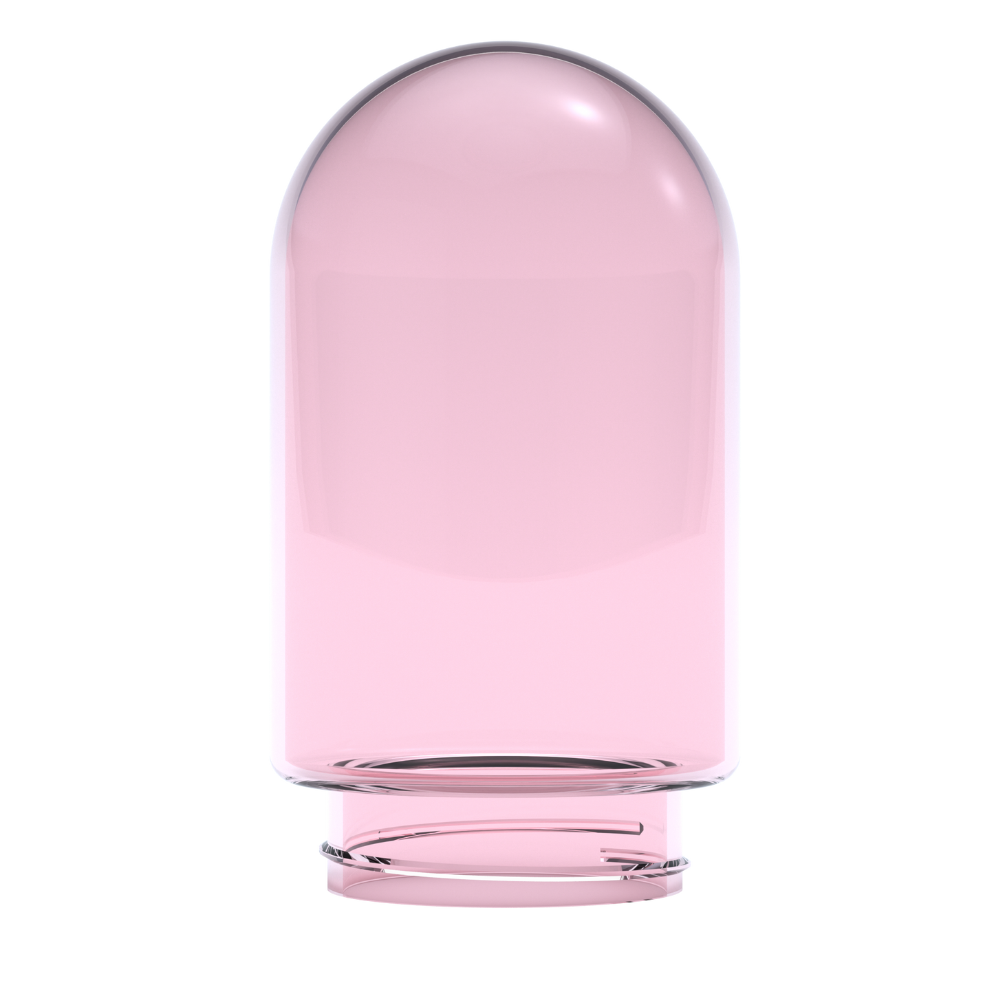 Stündenglass Single Pink Glass Globe (Large)