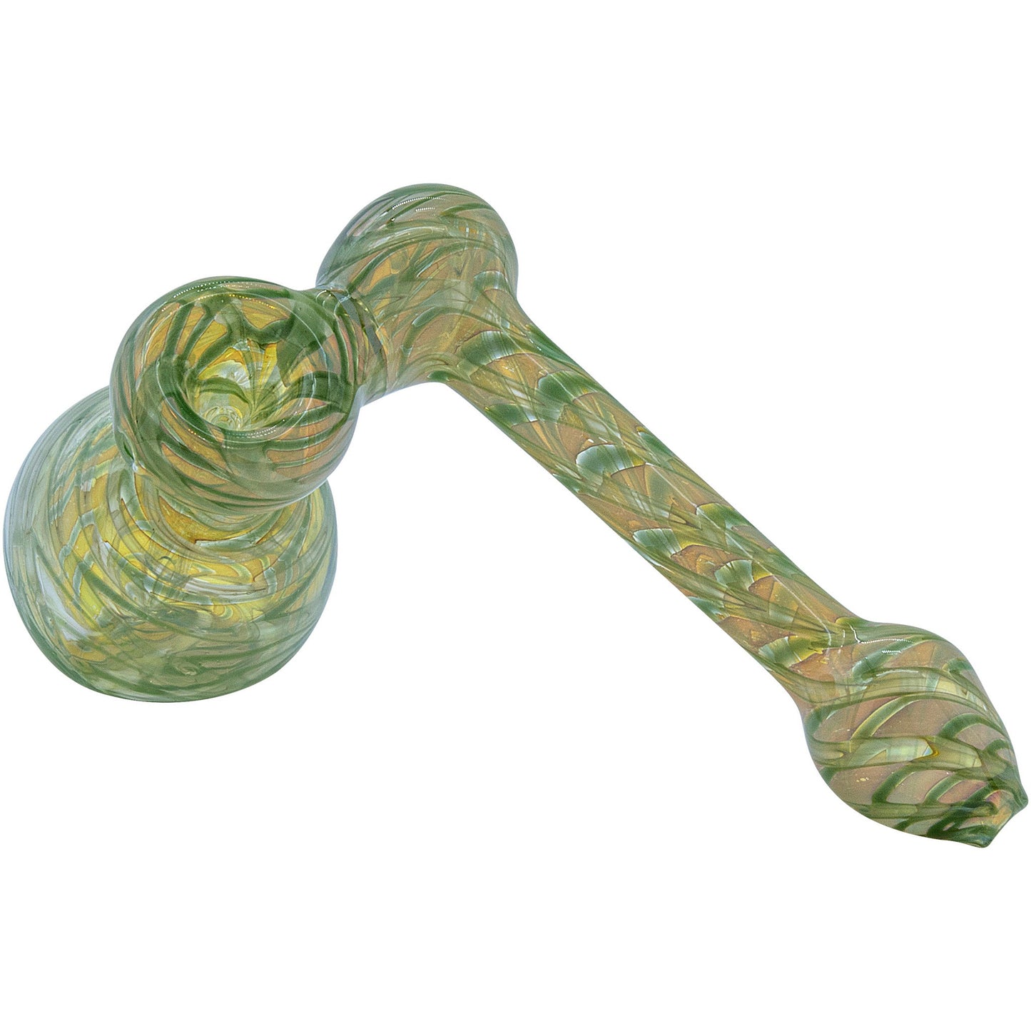 LA Pipes "Colored Sidecar" Fumed Sidecar Bubbler Pipe (Various Colors)