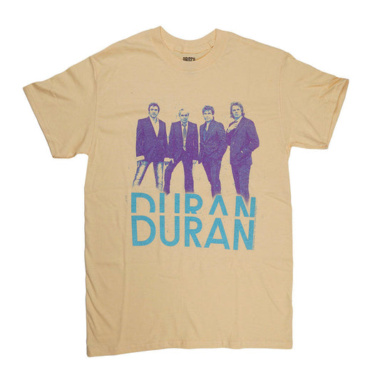 Brisco Brands Duran Duran Yellow T-Shirt