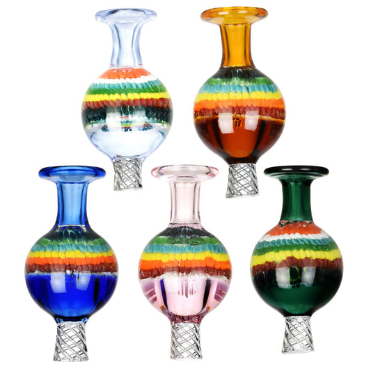Dot Rainbow Multi-Directional Ball Carb Cap- 28mm/Colors Vary