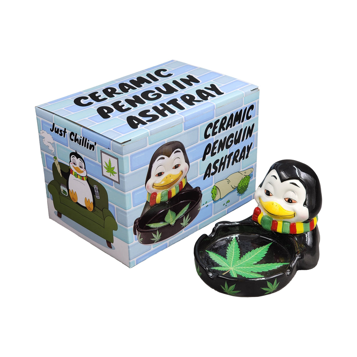 penguin ashtray