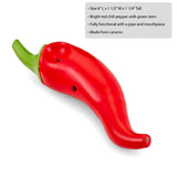 mini chili pepper pipe - red