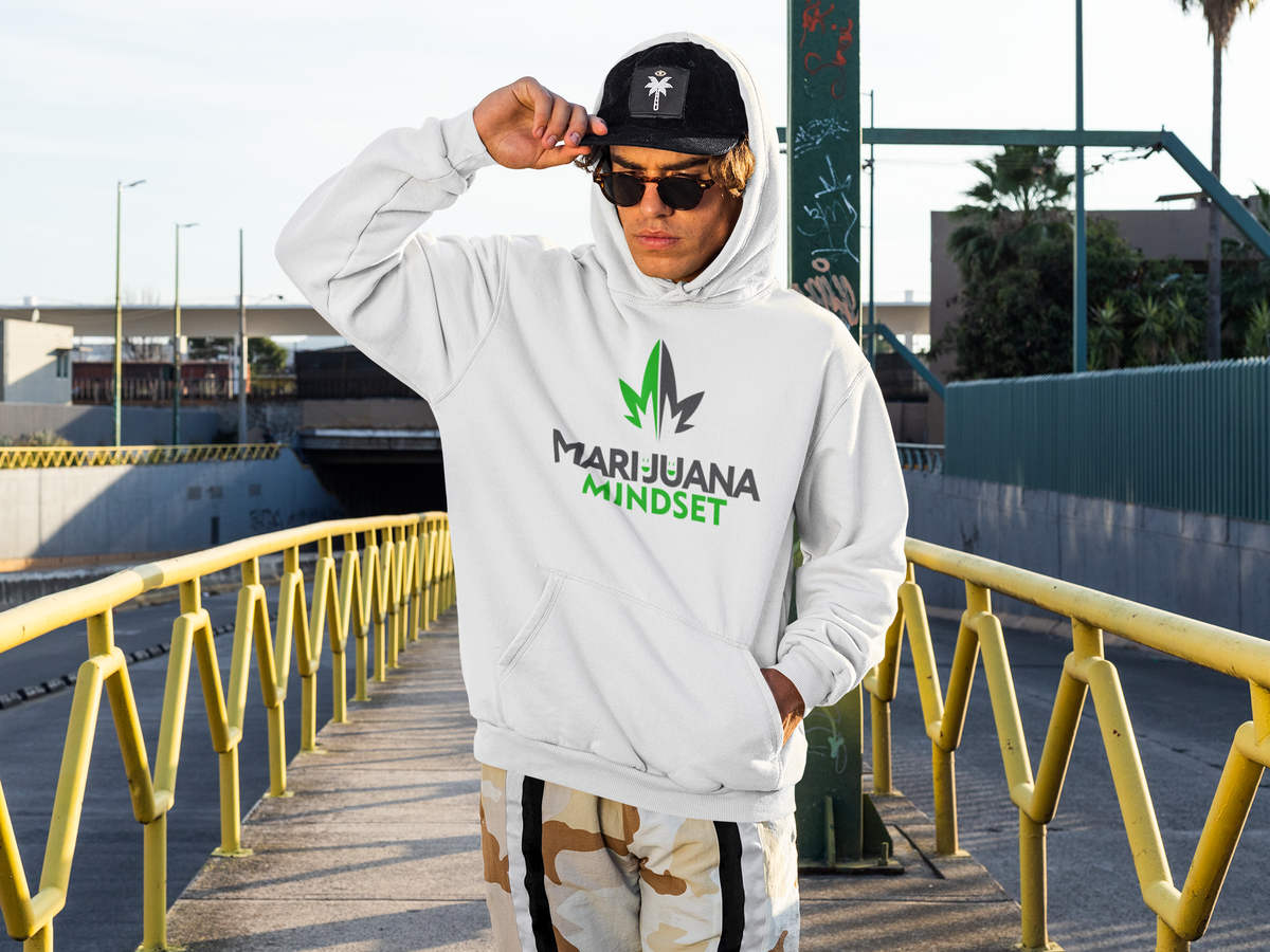 Mindset hoodie lifestyle image