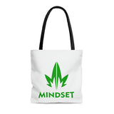 MM Tote Bag, Green Leaf Logo